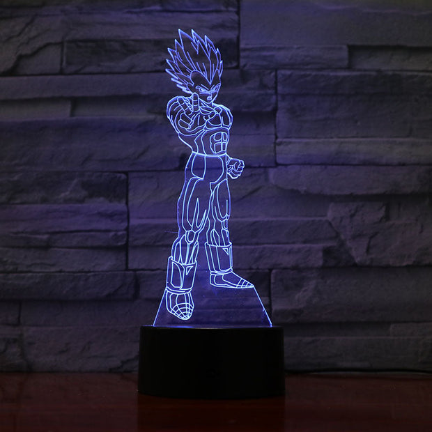 3D-1200 Dragon Ball 16 Colors Table Lamp Led Night Light for Kids Gift Home Decor Novelty Lighting
