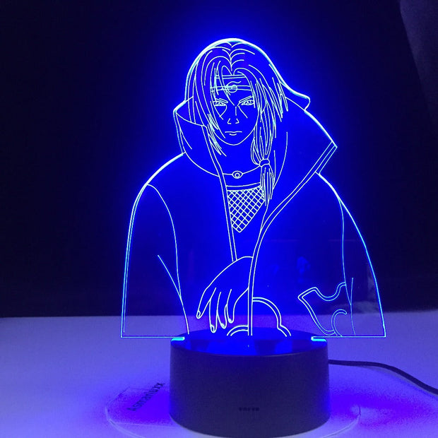 Naruto Anime Night Light Uchiha Itachi Model LED Deak Lamp For NARUTO Fans Gift Best Dropshipping Home Decor Gift