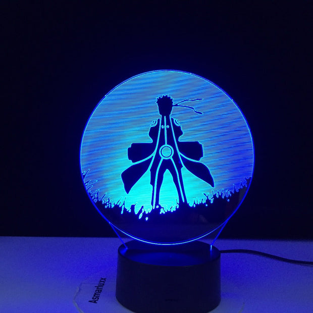 3D Optical Kids Night Light Naruto Uzumaki Poster for Bedroom Decor Nightlight Best Birthday Gift Naruto Night Lamp Bedside