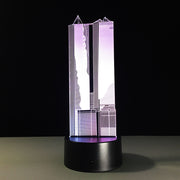 High Building 7 Colors Lamp 3D LED Lamp Visual Led Night Lights For Kids Touch Usb Table Lampara Lampe Baby Sleeping Nightlight