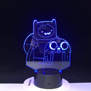 Cute Cartoon Table Desk Lamp Children Night 3D LED Night Light Lampara Change Bedroom Xmas Gift Decoration Kids Dropshipping