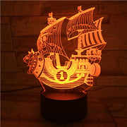 Thousand Sunny 3D Lamp