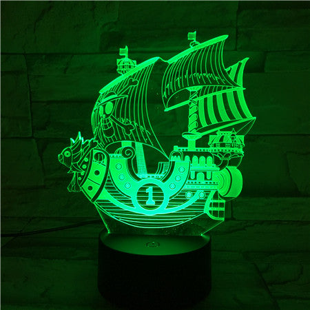 Thousand Sunny 3D Lamp