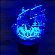 Thousand Sunny 3D Lamp