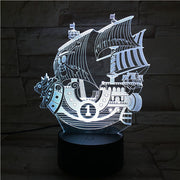 Thousand Sunny 3D Lamp