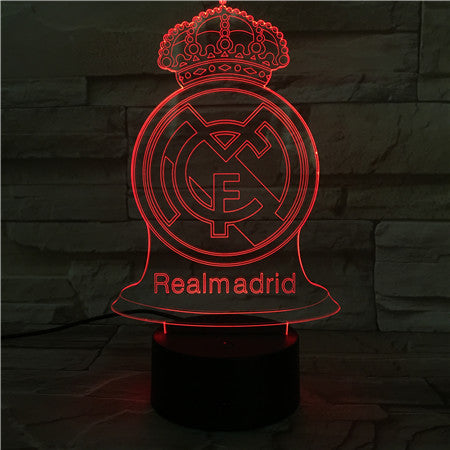 Real Madrid 3D Lamp