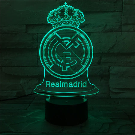 Real Madrid 3D Lamp
