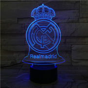 Real Madrid 3D Lamp