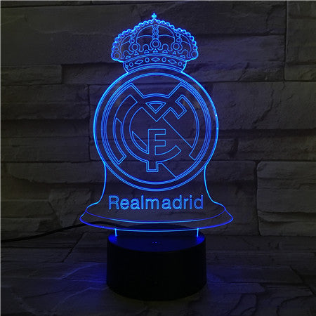 Real Madrid 3D Lamp