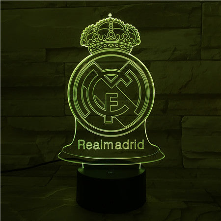 Real Madrid 3D Lamp