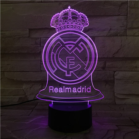 Real Madrid 3D Lamp