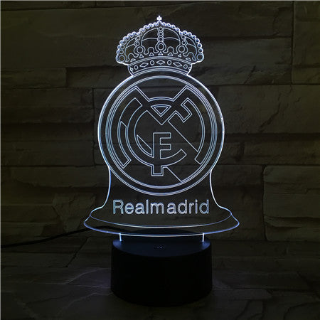 Real Madrid 3D Lamp