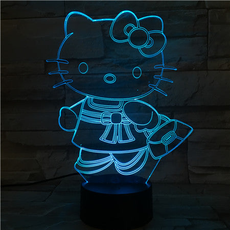 Hello Kitty 3D Lamp