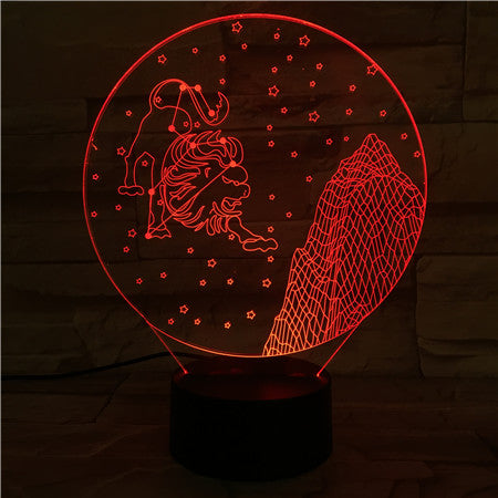 Leo 3D Lamp