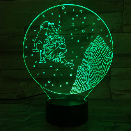 Leo 3D Lamp