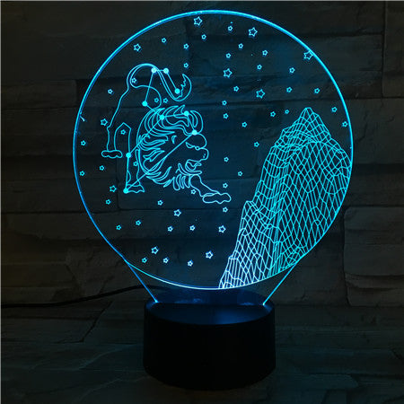 Leo 3D Lamp
