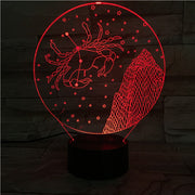 Cancer 3D Lamp
