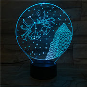 Cancer 3D Lamp