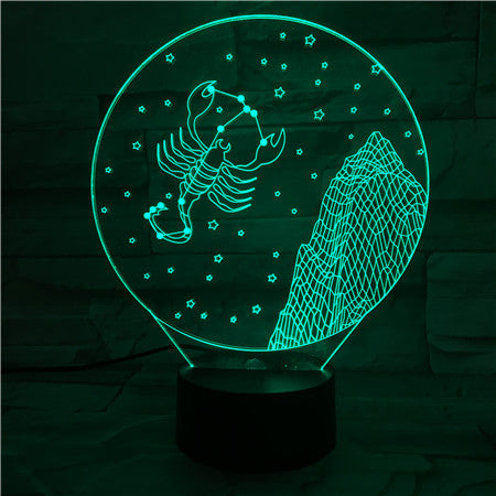 Scorpio 3D Lamp