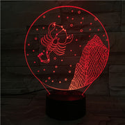 Scorpio 3D Lamp