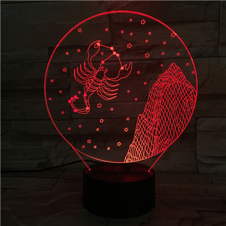 Scorpio 3D Lamp