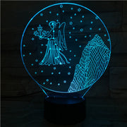 Virgo 3D Lamp