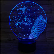 Capricorn 3D Lamp