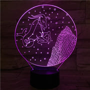 Capricorn 3D Lamp