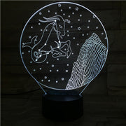 Capricorn 3D Lamp