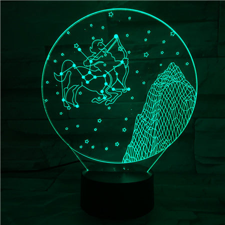 Sagittarius 3D Lamp
