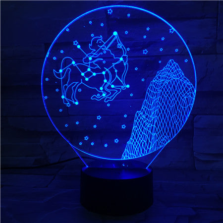 Sagittarius 3D Lamp