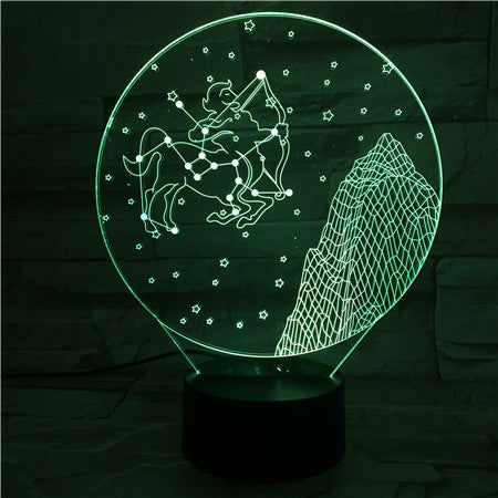 Sagittarius 3D Lamp