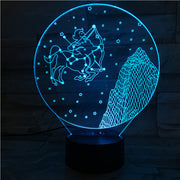 Sagittarius 3D Lamp