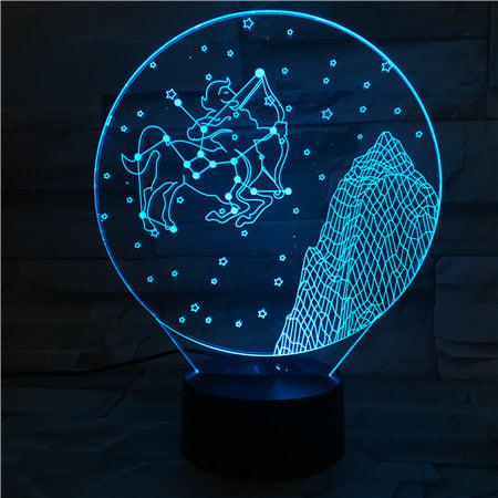 Sagittarius 3D Lamp