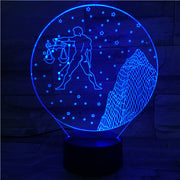 Libra 3D Lamp