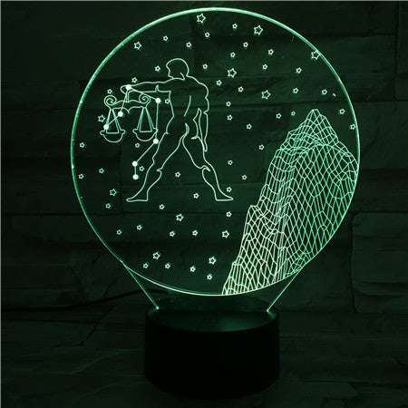 Libra 3D Lamp
