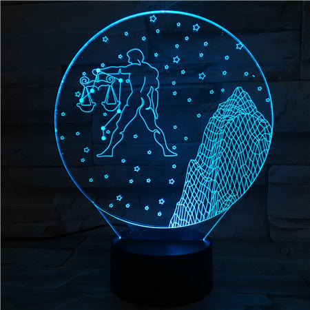 Libra 3D Lamp