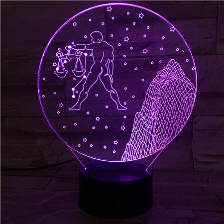 Libra 3D Lamp