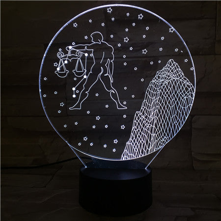 Libra 3D Lamp