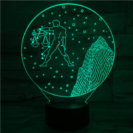 Libra 3D Lamp