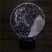 Aquarius 3D Lamp