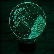 Aquarius 3D Lamp