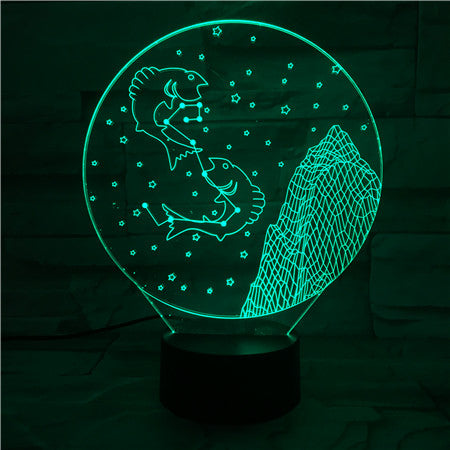 Pisces 3D Lamp