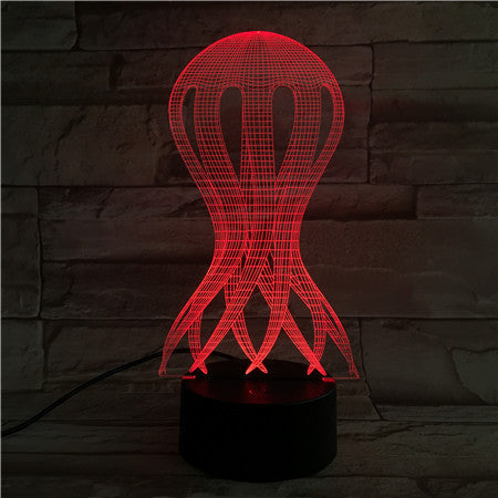 Jellyfish 3D Lamp
