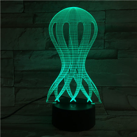 Jellyfish 3D Lamp