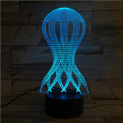 Jellyfish 3D Lamp