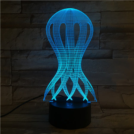 Jellyfish 3D Lamp