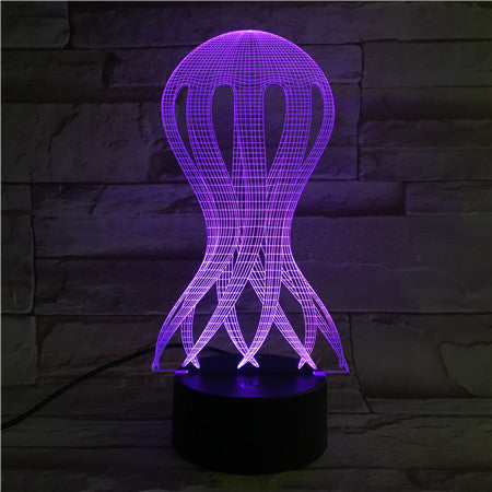 Jellyfish 3D Lamp