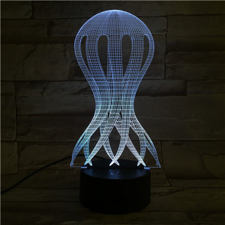 Jellyfish 3D Lamp