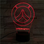 Overwatch 3D Lamp